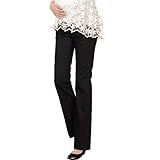 Linyuan エレガント Maternity Pregnancy Trousers パンツ Pants Classic Belly Abdominal Trousers 6300