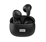 【2025年業界標準を再定義するモデル】Bluetooth ヘッドセット 自動ペアリング タッチ Type-C充電 IPX7防水 LEDディスプレイ 通話音量調整/即時接続/Hi-Fi Bluetoothヘッドセット/Type-C急速充電/スポーツ/通勤/通学/WEB会議(ホワイト)
