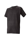 HUMMER 白金ナノ半袖Tシャツ 春夏用 309-15 11 ブラック LL