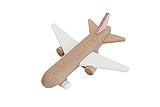 kiko+ hikoki 　木のおもちゃ　プルバック　飛行機　プロペラ　ジェット (jet-white（ホワイト）)