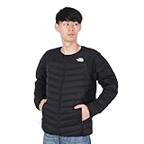 [ザノースフェイス] サンダーラウンドネックジャケット メンズ 撥水 光電子 防寒 保温 【FW23】ブラック M