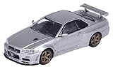 Inno Models 1/64 ニッサン スカイライン GT-R (R34) V-Spec II シルバー 完成品
