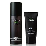 クワトロボタニコ (メンズ オールインワン ローション ＆ UV) ボタニカル オイルコントロール 化粧水 150ml ＆ 日焼け止め 50g セット 男性 化粧 男性化粧品 スキンケア 日焼け後 アフターサンケア 男性用