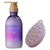 BRiOSS ブリオス クリームシャンプー 400ml フローラル＆フルーティームスクの香り 限定スカルプブラシ付き