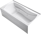 KOHLER K-1257-RA-0 Mariposa 6-Foot Whirlpool, White [並行輸入品]