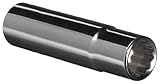 Martin SD1218 Alloy Steel 9/16 Type II Opening 1/2 Square Drive Socket 12 Points Deep 3-1/16 Overall