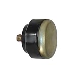 Nupla 15256 Nylon Medium Hard Quick-Change Replaceable Hammer Tip, 2.5" Diameter, Cream [並行輸入品]
