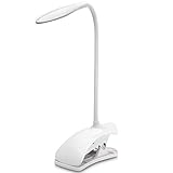 AKARUI クリップライト デスクライト USB接続　電気スタンド 720°角度調整可能