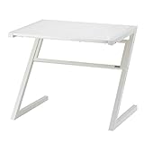 イトーキ デスク ZooEy ハイグロス ホワイト 幅88 奥行60cm YZE-D886-GW-WH