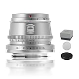 TTArtisan 35mm F1.4 APS-C カメラレンズ シルバーバージョン Sony Eマウントカメラ用 A5000/A6000/A6100/A6300/A6400/A6500/A6600、NEX-5、NEX-7