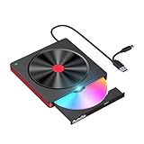 DVD/CDドライブ 外付け USB3.0 外付けdvdドライブ ポータブルType-C CD/DVDドライブ 光学ドライブ 外付け 静音 高速 軽量 外付CD・DVDドライブ CD/DVD読取・書込 ー PC DVDドライブ 外付け 内蔵ケーブル Window/Linux/Mac OS対応 日本語取扱説明書付き