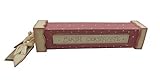 Pink wooden birth/christening certificate holder for baby girl by East of India