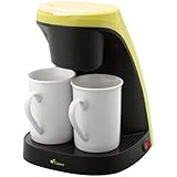 クオーレ ２カップ コーヒーメーカー ディオ イエロー CU-24CD(Y)