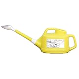 プラント 栽培上手な楽ちんグリップジョウロ 6L イエロー