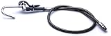 T&S Brass B-0102-A Pot and Glass Filler with Hook Nozzle and 68-Inch Flexible Stainless Steel Hose b