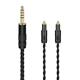 ipovoq リケーブル srh1840 srh1540 srh1440 交換 ヘッドホン ケーブル 4.4mm バランス ケーブル ヘッドフォン リケーブル 延長 コード 4.4mm 交換 バランス 接続 ケーブル 4.4mm5極 単結晶銅 ケーブル