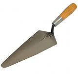 Kraft Tool RO118-10 W. Rose Gauging Specialty Trowel with 5-Inch Wood Handle, Standard Shank, 10-Inc