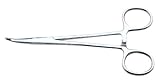 Xcelite 33HV Stainless Steel Curved Nose Junior Seizer with Smooth Jaw, 5 Length, Plated Color, Card