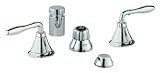 Grohe k24020 – 18732 – 000 Seabury Bidet継手キット、クローム