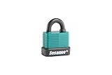 Sesamee k45110-green Weather Covered南京錠