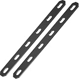 Kaedear(カエディア) バイク ユニバーサルステー 取付金具 ステンレス 厚さ2mm 金具 ブラケット 汎用 2本入り カスタムステー KDR-YX-S25-6M10 (M10×6穴/250×25×2.5mm)