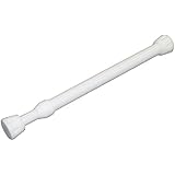 平安伸銅工業 突っ張り棒 隙間収納 ホワイト 耐荷重2kg 幅21~29.5cm パイプ直径1.3・1.0cm SMP-13