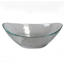 Amazon.co.jp: 楕円形ガラス鉢 オアシス ピジョンボール（大）盛