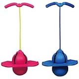 ホッピングバランスボール ホッピング 運動不足 バランス おもちゃ 知育玩具 室内 外遊び ジャンピングボード 子供 大人 親子 3歳 4歳 5歳 6歳 誕生日 プレゼント 男の子 女の子 ギフト 小学生 幼稚園 保育園 (ブルー)