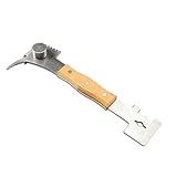 KINGLAKE? 10 Inch Multifunctional Bee Hive Scraper Tool Stainless Steel Heavy Duty Beekeeping Suppli