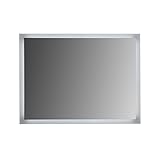 maykke Avery 32 " W x 24 " H LEDミラー、壁マウントライト付き浴室洗面化粧台ミラー、フレームレスミラー、水平または垂直ミラーwith LED照明Border UL認定、l