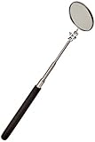 Ullman Devices HTC-2 High-Tech Telescoping Inspection Mirror, 2-1/4' Diameter, 6-1/2' to 36-3/8' Len
