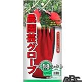 農園芸グローブ レッド(L) 4314-L