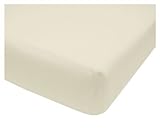 American Baby Company Organic Cotton Interlock Crib Sheet, Natural by American Baby Company [並行輸入品]