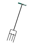 Bully Tools 92100汚れRipper Cultivator withスチールt-styleハンドル