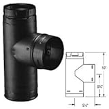 シンプソンDuravent 3067b 3 "ペレットVentブラックTシャツ