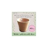 DEROMA(デローマ) ホワイトプリミティーボ VASO CONICO PRIMITIVO 49cm