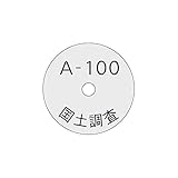 リプロ アルミナンバープレート(刻印タイプ) Bタイプ8701KOKU 28φ×0.5/100枚 刻印タイプ