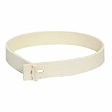 Walter 07T225 Linear Finishing T-Lock Polishing Felt Abrasive Belt, 24 Length x 1-3/16 Width, White 