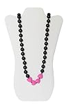 Little Teether Lovely Teething Necklace for Baby Nursing - Stylish Silicone Necklace for Moms, Teeth