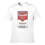 [MhaRt] Tシャツ アンディ・ウォーホル トマト トップス シャツ カットソー 半袖 メンズ レディース 夏服 綿100% おしゃれ 漫画風プリント カップル着用 大きいサイズ XS～5XL