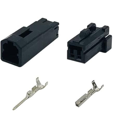 Amazon | 矢崎総業090Ⅱシリーズ2極F側コネクタ（端子無）/2P090-YZ