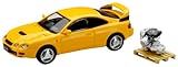 HJ64 1/64 トヨタ セリカ GT-FOUR WRC EDITION (ST205) エンジンディスプレイモデル付き スーパーブライトイエロー 完成品