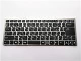 [IDVL]SONY VAIO VGN-FW 日本語キーボード ノートPC用 黒色