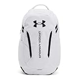 Under Armour ユニ 大人用 ハッスル 6.0 バックパック, (100) ホワイト/ホワイト/ブラック。, One Size Fits Most
