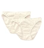 Cottonique レディース ローライズ ヒップライン密着ショーツ　ナチュラル（5枚セット） 7 天然