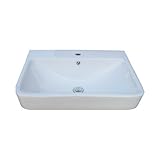 INK-0402018H　オーバーカウンタータイプ　スクエア　陶器製　洗面ボウル