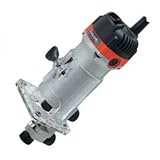 MAKITA MT370 240 VOLT ELECTRIC MAKTEC PLUNGE ROUTER 6MM (1/4") 530WATT 35000RPM WITH GUIDE, HOLDER, 