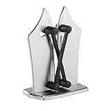 デジタルランド 万能刃物研ぎ器 シャープナー 73248 シルバー