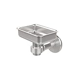 Allied Brass 2032G-SCH Continental Collection Soap Dish, Satin Chrome [並行輸入品]