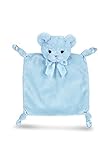 Bearington ベビー 「Wee」小さいぬいぐるみ  おねんねブランケット 愛らしい 8 x 7インチ US サイズ: One Size カラー: ブルー
